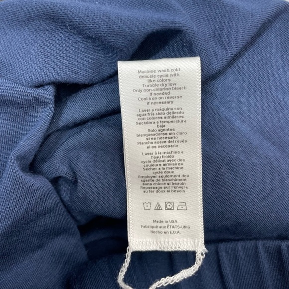 Lunya Soft Modal Draped Jogger In Deep Blue Small P588 - Picture 9 of 10